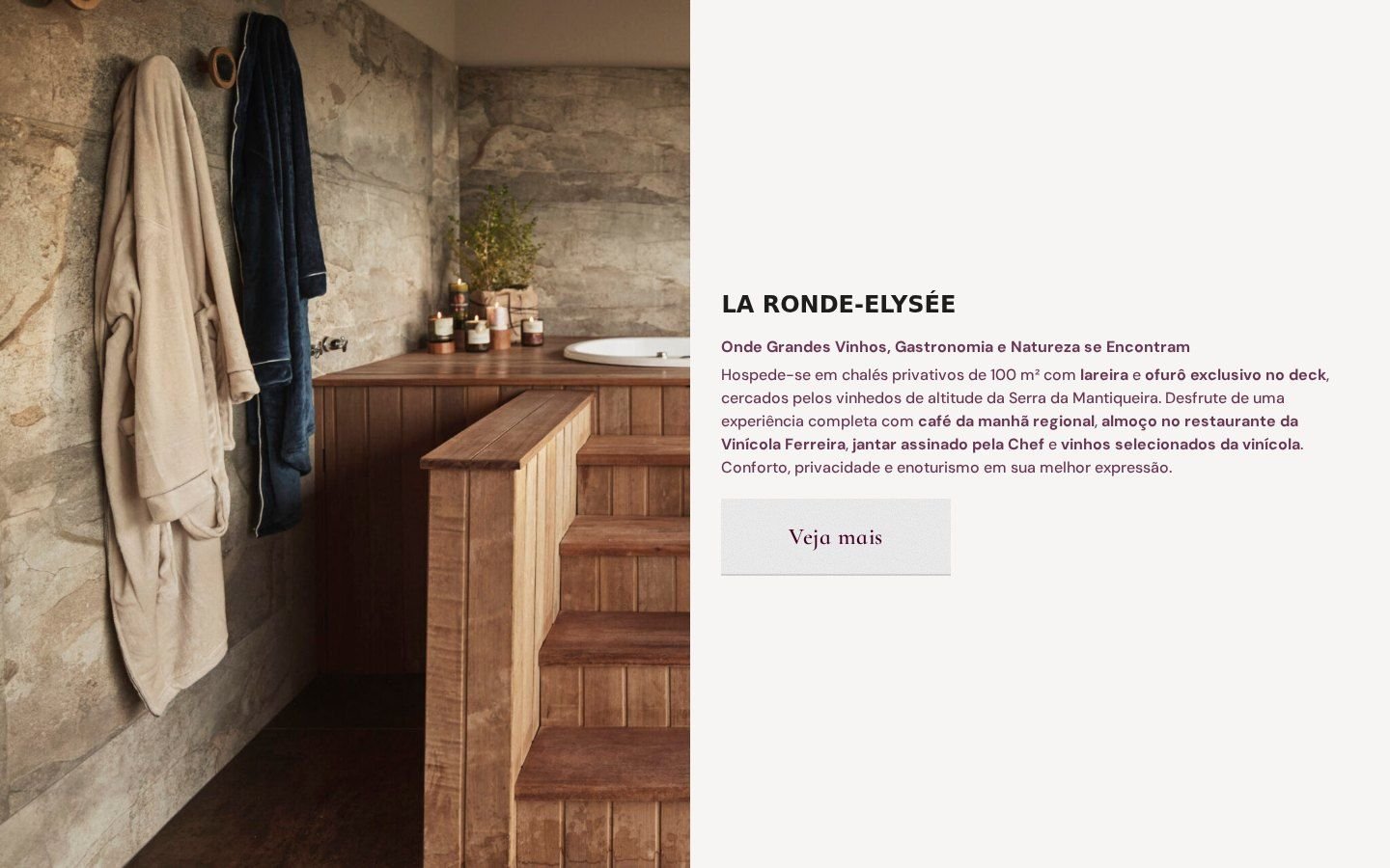 Hospedagem La Ronde-Elysée no site da Vinícola Ferreira